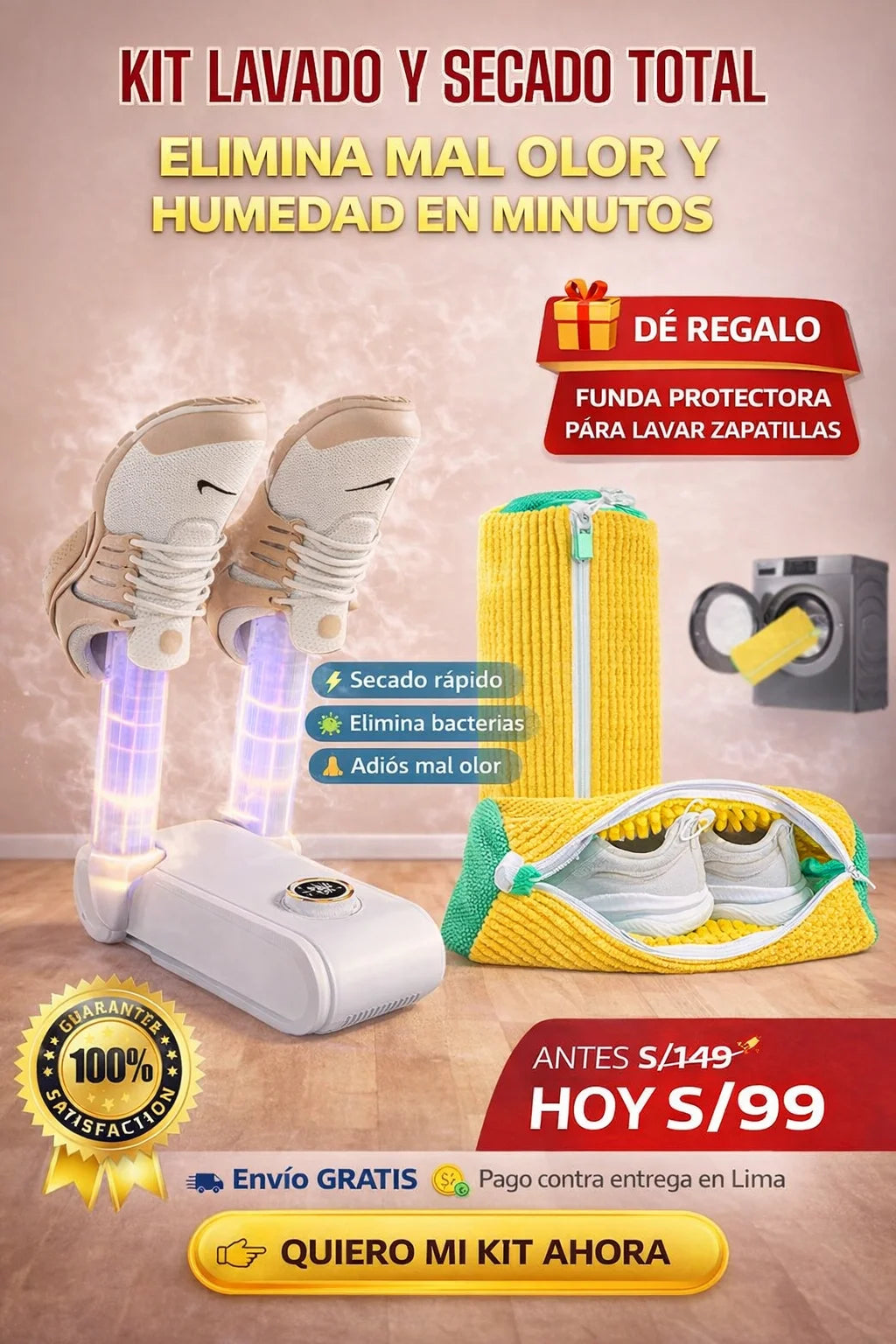 KIT LAVADO Y SECADO TOTAL