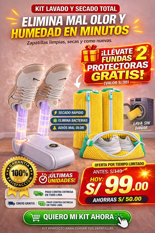 KIT LAVADO Y SECADO TOTAL