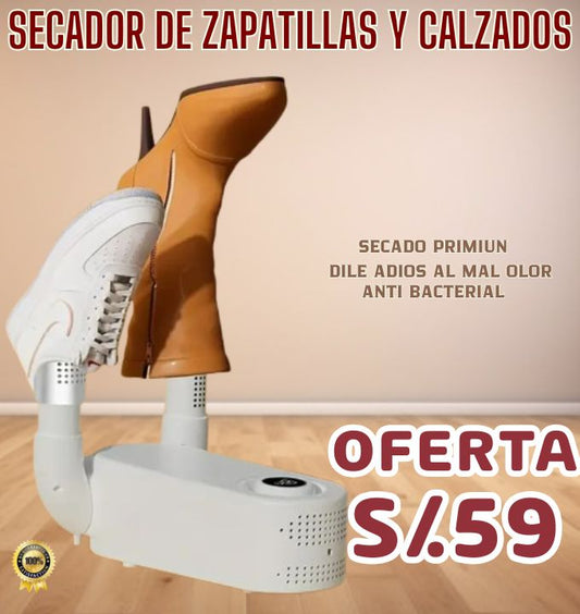 SECADOR DE ZAPATILLAS Y CALZADOS