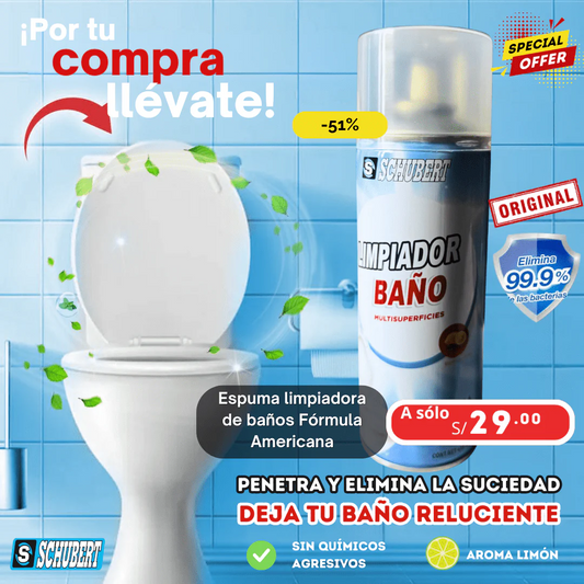 LIMPIADOR DE BAÑO-FORMULA AMERICANA IMPORTADO